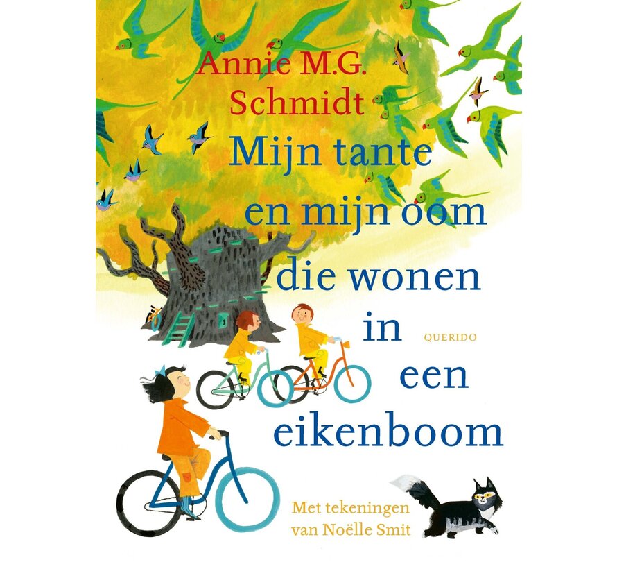 Mijn tante en mijn oom die wonen in een eikenboom