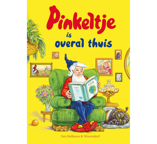 Pinkeltje is overal thuis