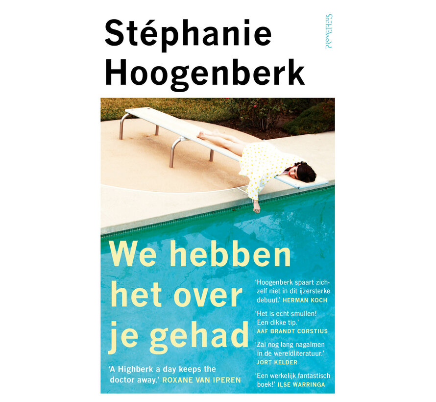 We hebben het over je gehad