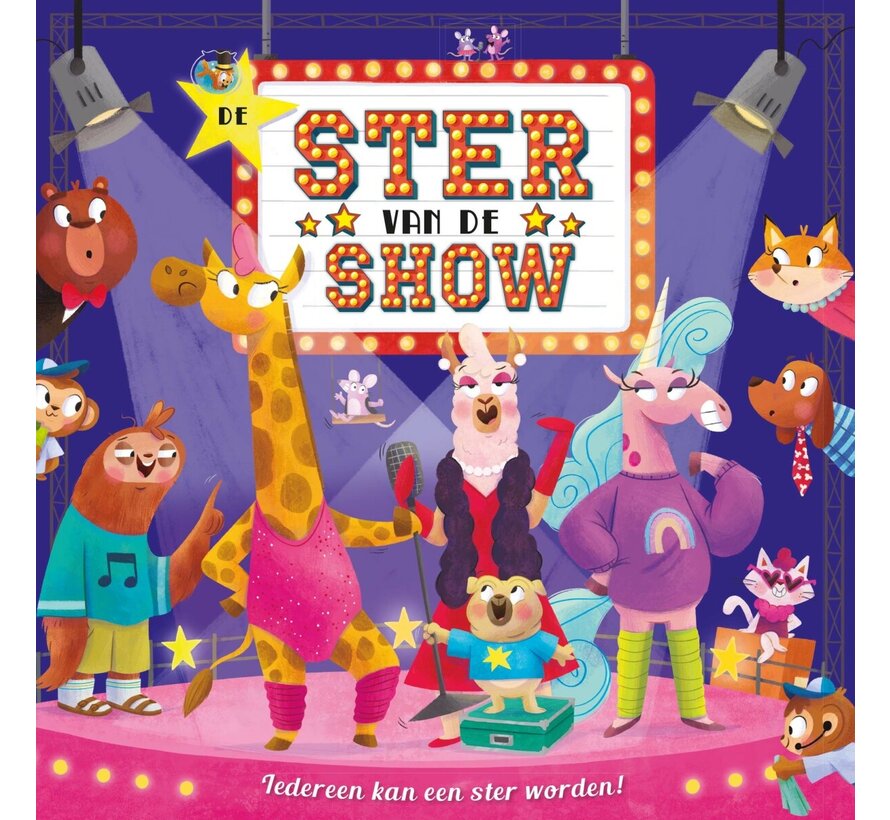 Prentenboek padded - De ster van de show
