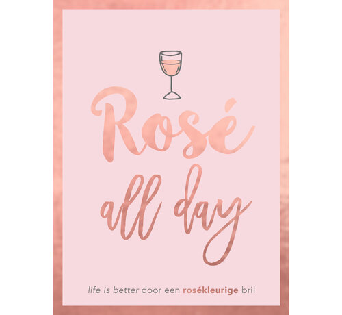 Cadeauboeken - Rosé all day - cadeauboek