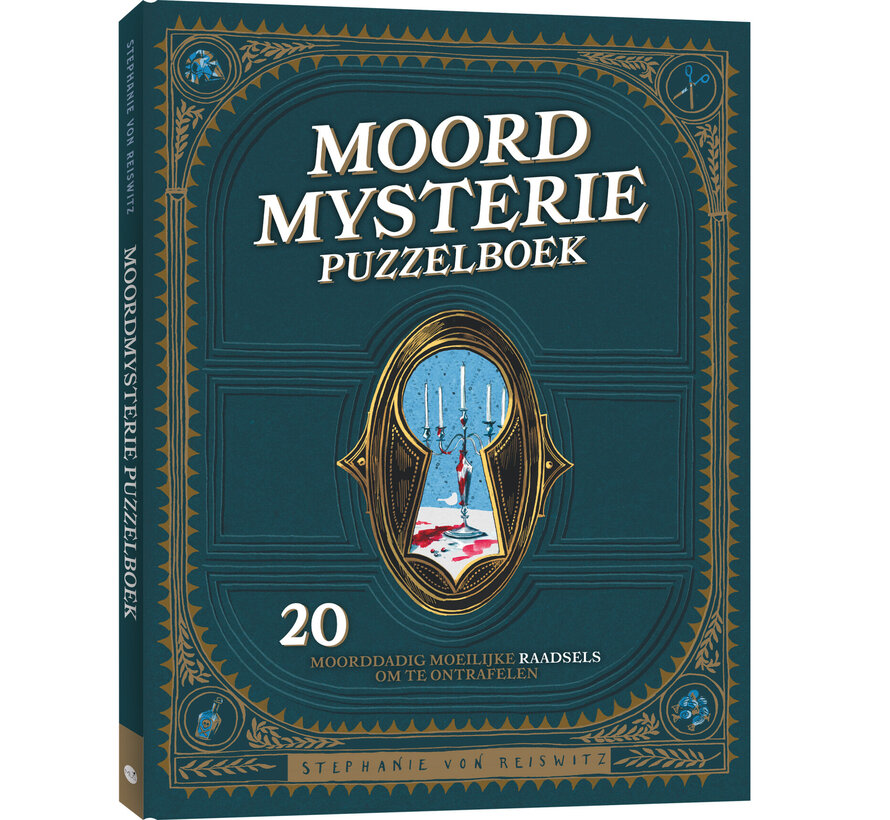 Moordmysterie puzzelboek