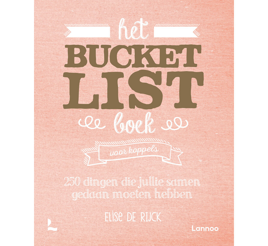 Bucketlist - Het Bucketlist boek voor koppels