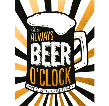 Cadeauboeken - It's always beer o'clock - cadeauboek