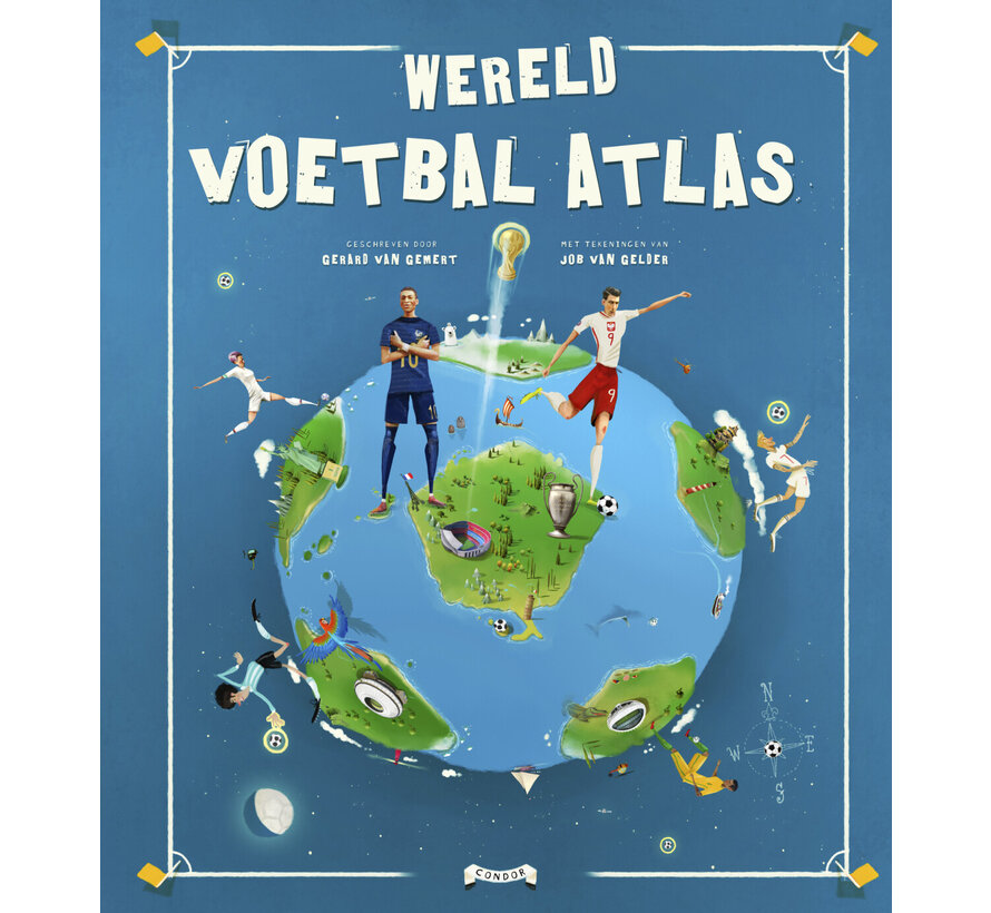 Wereld voetbal atlas