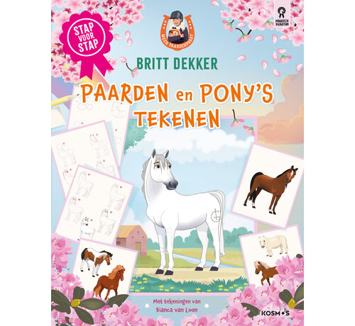 Meer paardenpraat - Stap voor stap paarden en pony's tekenen