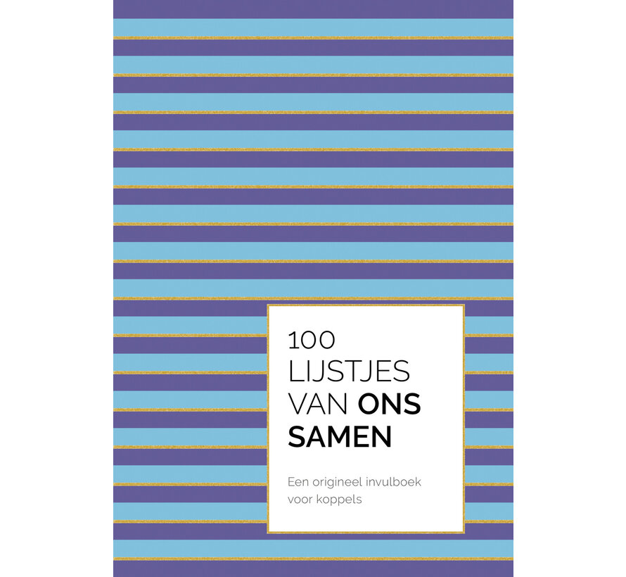 100 lijstjes van ons samen