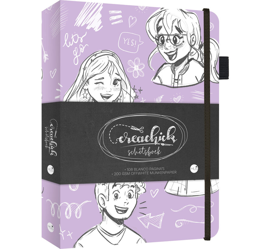 CreaChick schetsboek