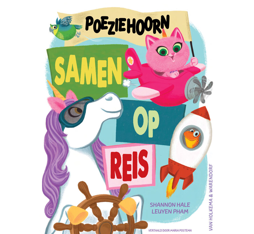 Snoezie-woezie Poeziehoorn 4 - Poeziehoorn samen op reis