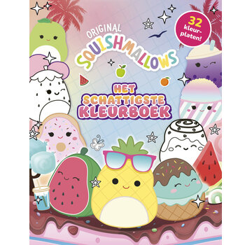 De Super Squishy Club - Het officiële Squishmallows kleurboek