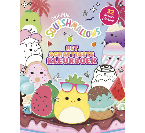 De Super Squishy Club - Het officiële Squishmallows kleurboek