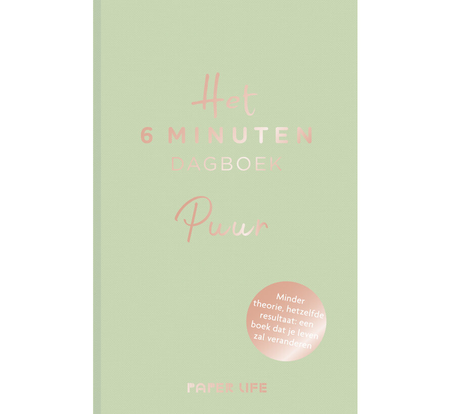 Het 6 minuten dagboek - PUUR