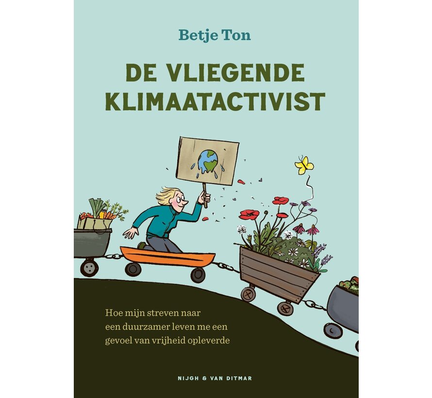 De vliegende klimaatactivist