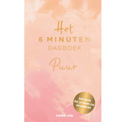 Het 6 minuten dagboek PUUR - peach