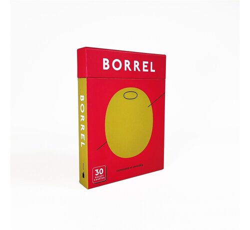 30 receptkaarten - Borrel