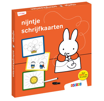 Nijntje edutainment - nijntje schrijfkaarten