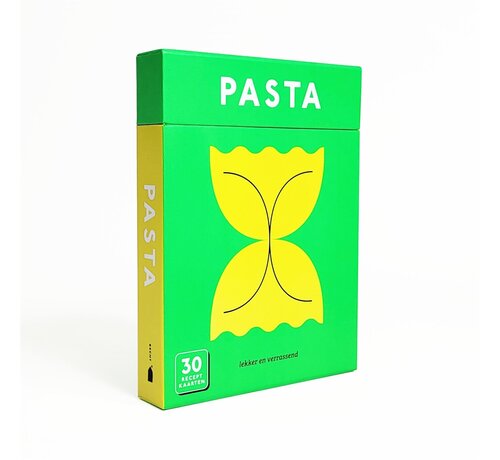 30 receptkaarten - Pasta