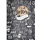 Chalkletter schetsboek