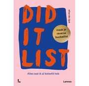 Bucketlist - Did it list: maak je reverse bucketlist