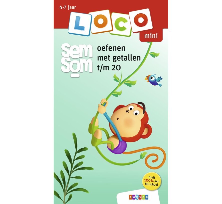 Loco Mini - Loco mini semsom oefenen met getallen t/m 20