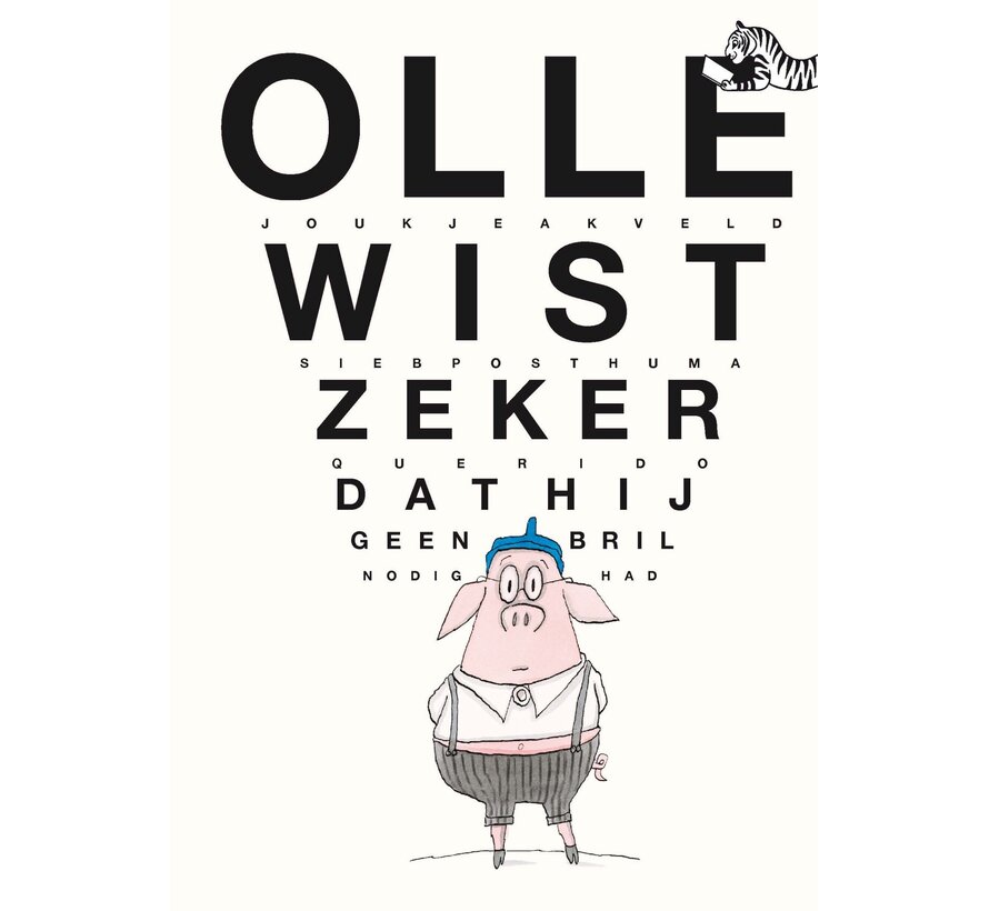 Tijgerlezen - Olle wist zeker dat hij geen bril nodig had