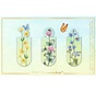 Magnetische boekenlegger Bloemenweide – set van 3 met bloemendesigns