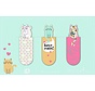 Magnetische boekenlegger Love Cats – set van 3 met kattenillustraties