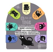 Ed, the Cat Magnetische boekenlegger Yoga set van 7