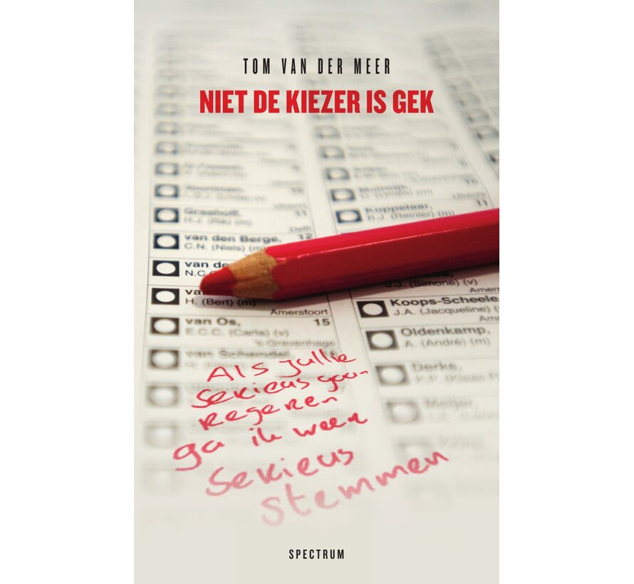 Niet de kiezer is gek
