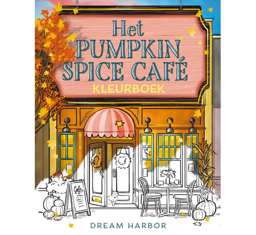Het Pumpkin Spice Café-kleurboek
