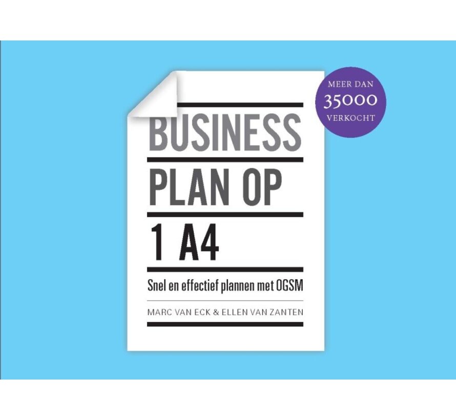 Businessplan op 1 A4