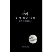 Het 6 minuten dagboek - zwarte editie