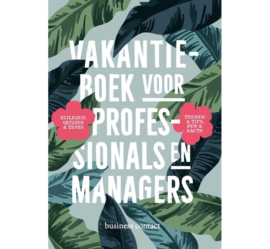 Vakantieboek voor professionals en managers