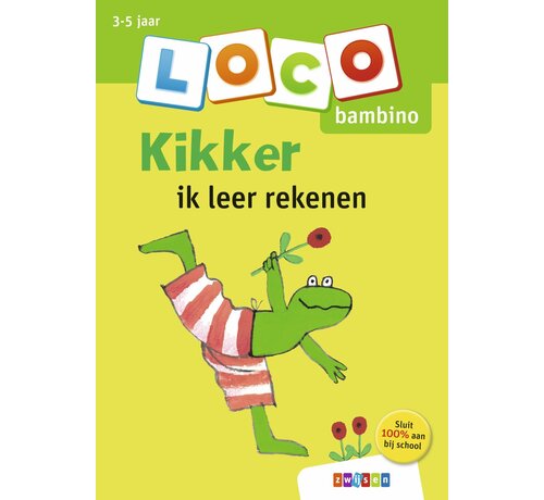 Nieuw binnen Loco Bambino - Kikker ik leer rekenen