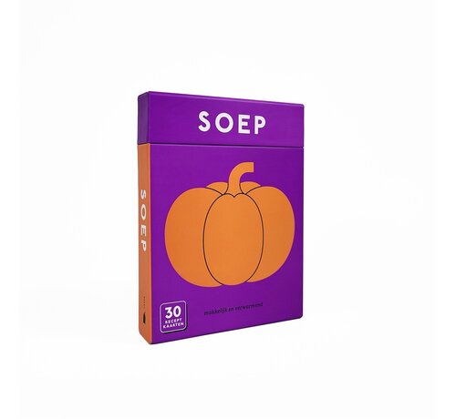 Nieuw binnen 30 receptkaarten - Soep