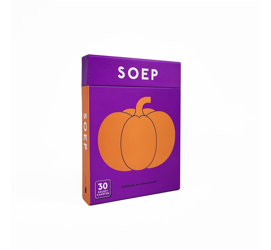 30 receptkaarten - Soep