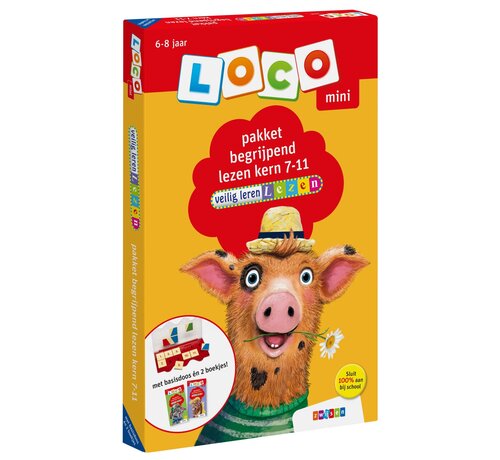 Loco Mini - Veilig leren lezen pakket begrijpend lezen kern 7-11
