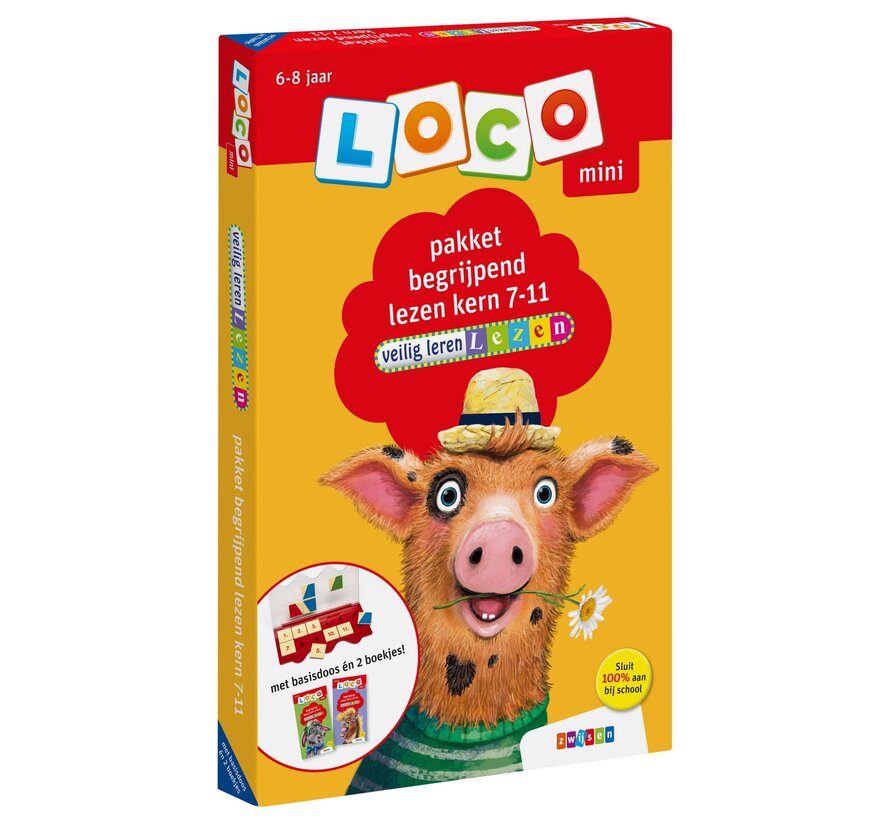 Loco Mini - Veilig leren lezen pakket begrijpend lezen kern 7-11
