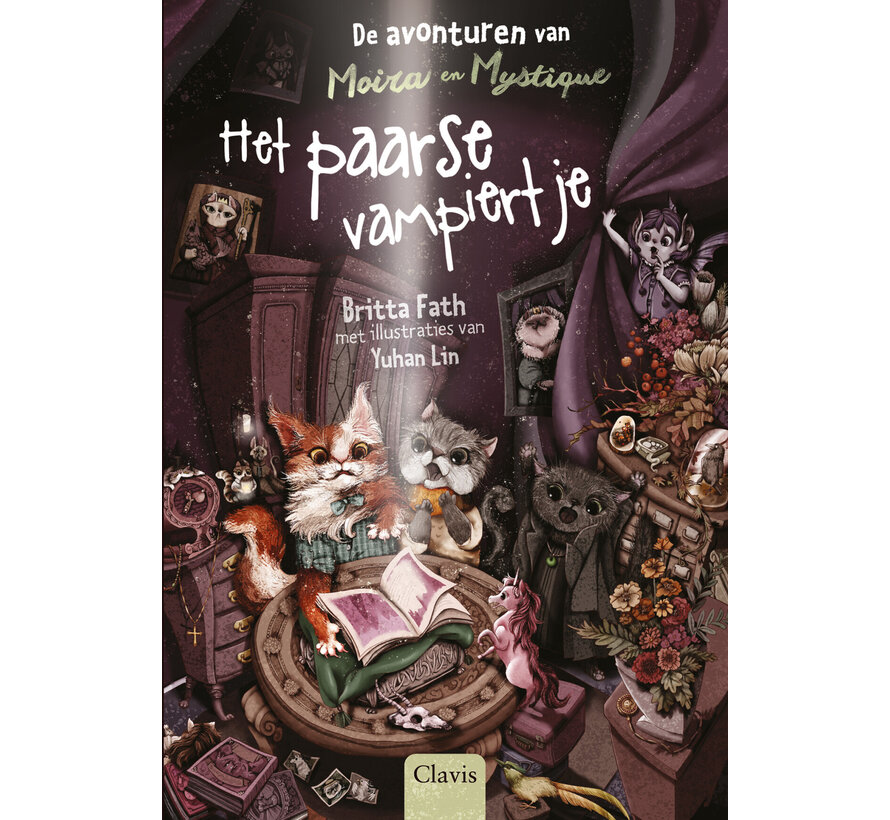 De avonturen van Moira en Mystique 2 - Het paarse vampiertje