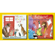 Nieuw binnen Grappige en ondeugende rijmprentenboeken - Uitdeelboekjes - Retteketet & Hé, wie zit er op de wc?