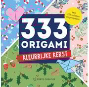 333 Origami Kleurrijke kerst