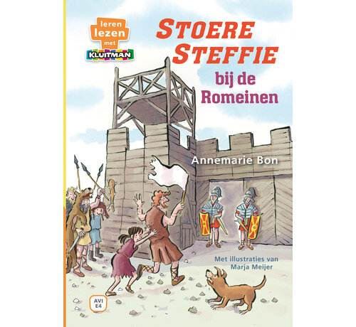 Lekker lezen met Kluitman - Stoere Steffie bij de Romeinen