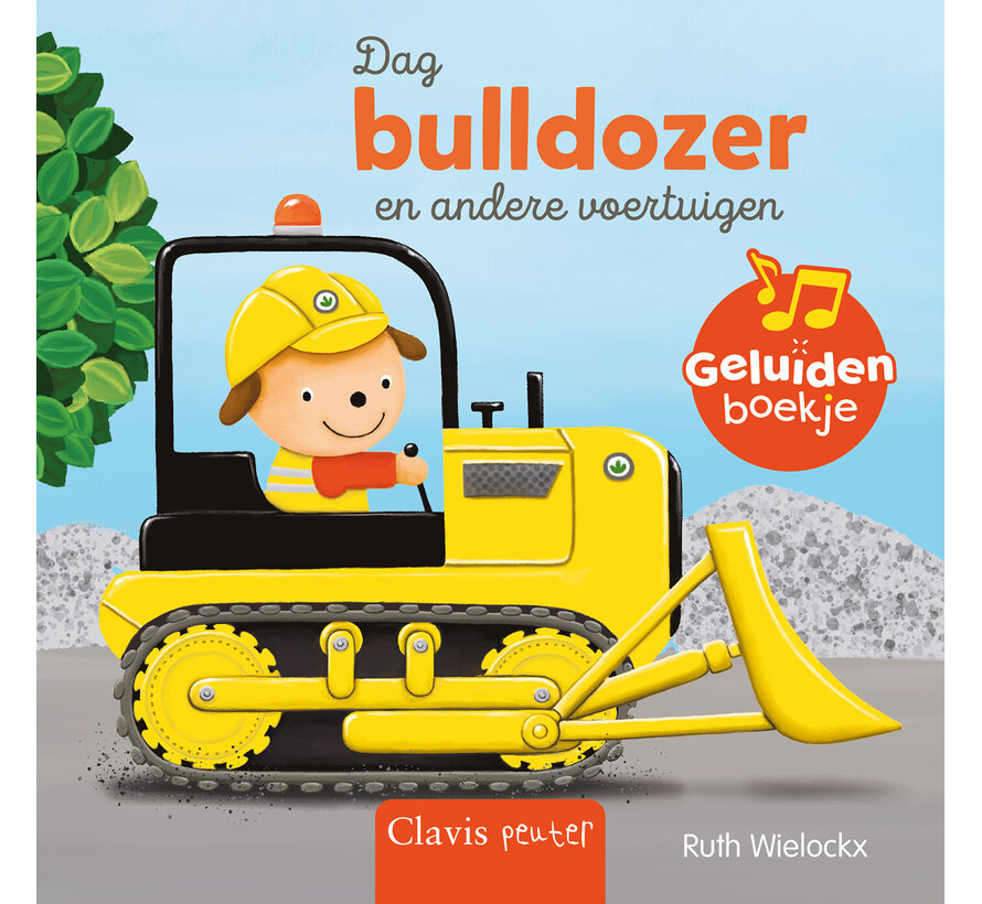 Dag bulldozer en andere voertuigen