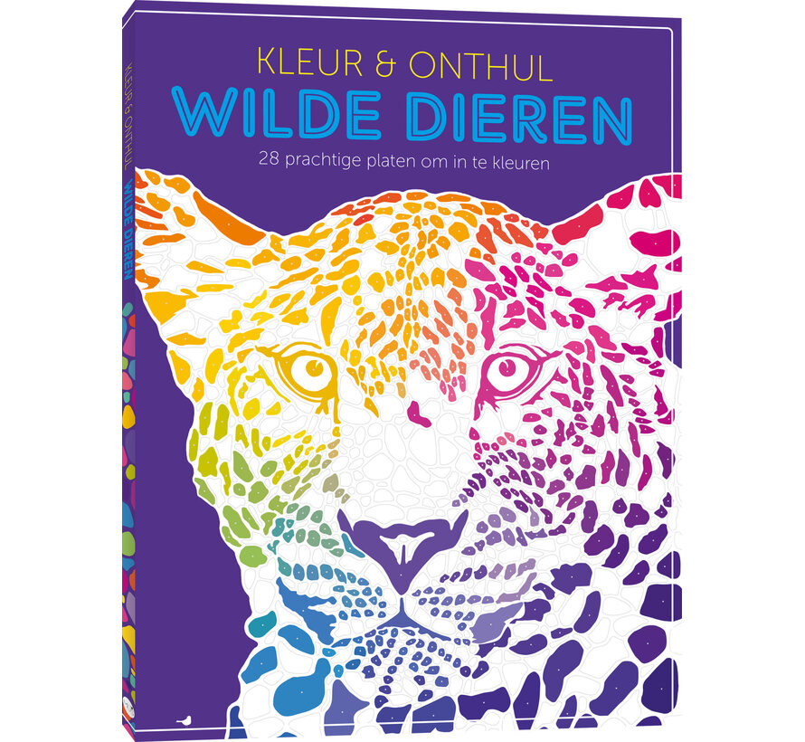 Kleur & Onthul: Wilde dieren