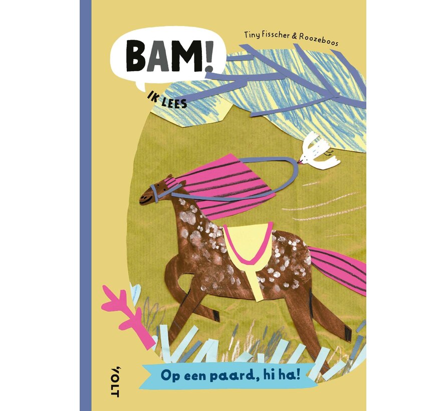 Bam! Ik lees - Op een paard, hi ha!