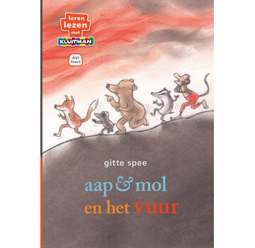 Leren lezen met Kluitman - aap & mol en het vuur