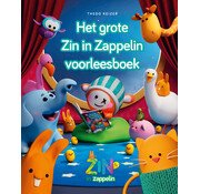 Nieuw binnen Het grote Zin in Zappelin voorleesboek