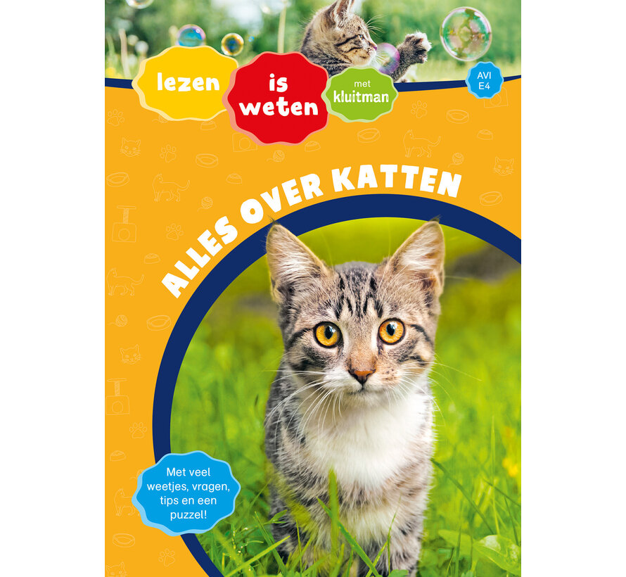 Lezen is weten met Kluitman - Alles over katten