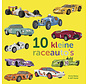 Tien kleine raceauto's