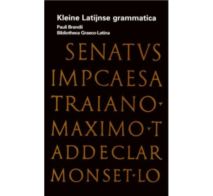 Pauli Brandii bibliotheca graeco-latina 15 - Kleine Latijnse grammatica